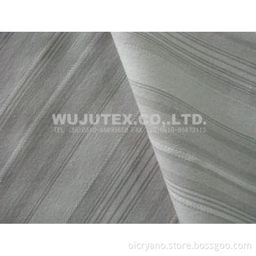 Beige / Grey Twill Weave Cotton Nylon Fabric Spandex , Yarn